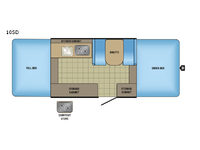 Jay Series Sport 10SD Floorplan Image