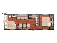 Kingsport 275 FBG SE Series Floorplan