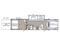 Puma Unleashed 351-THSS Floorplan