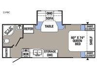 Puma XLE Lite 21FBC Floorplan