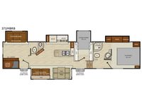 Chaparral 371MBRB Floorplan