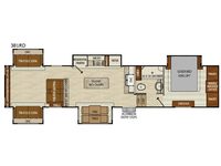 Chaparral 381RD Floorplan