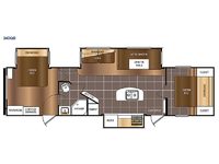 Avenger 34DQB Floorplan