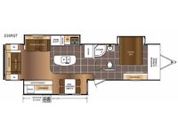 LaCrosse 330RST Floorplan