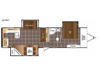 LaCrosse 337RKT Floorplan