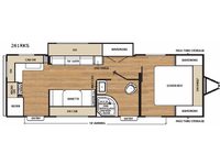 Catalina SBX 261RKS Floorplan