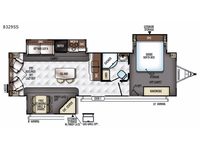 Rockwood Signature Ultra Lite 8329SS Floorplan