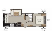Used 2018 Keystone RV Passport 2520RL Grand Touring image