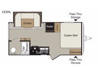 Passport 153ML Express Floorplan Image