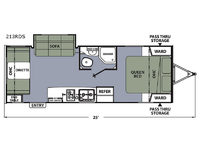 Apex Nano 213RDS Floorplan