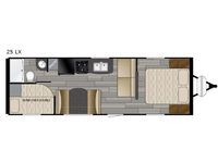 Prowler Lynx 25 LX Floorplan Image