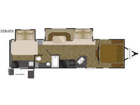 North Trail 32BUDS King Caliber Edition Floorplan