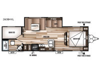 Wildwood X-Lite 263BHXL Floorplan