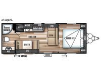 Wildwood X-Lite 241QBXL Floorplan