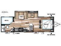 Wildwood X-Lite 263BHXL Floorplan