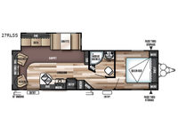 Wildwood 27RLSS Floorplan