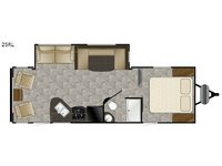Trail Runner 25RL Floorplan