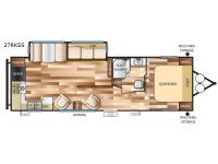 Wildwood 27RKSS Floorplan