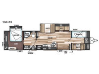 Wildwood 36BHBS Floorplan