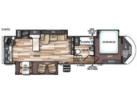 Wildwood Heritage Glen 346RK Floorplan