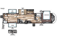 Wildwood Heritage Glen 356QB Floorplan Image