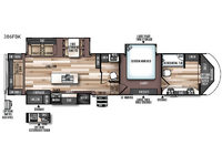 Wildwood Heritage Glen 386FBK Floorplan