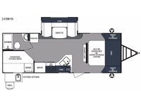 Surveyor 245BHS Floorplan Image