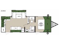 Surveyor 251RKS Floorplan