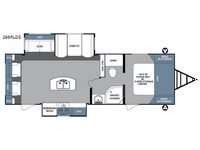 Surveyor 266RLDS Floorplan
