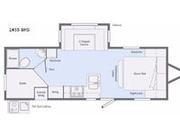 Minnie 2455 BHS Floorplan