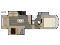 Sundance XLT 289TS Floorplan