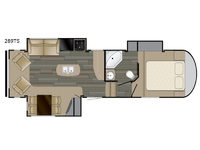 Sundance XLT 289TS Floorplan Image
