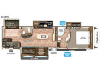 Reflection 311BHS Floorplan
