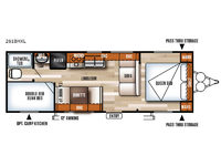 Salem Cruise Lite 261BHXL Floorplan