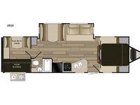 Fun Finder XTREME LITE 28QD Floorplan