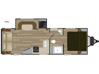 Fun Finder XTREME LITE 25RS Floorplan