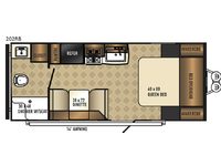 SolAire Ultra Lite 202RB Floorplan