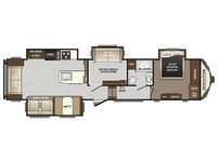 Sprinter 357FWLFT Floorplan