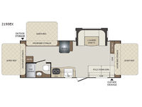 Bullet Crossfire 2190EX Floorplan Image