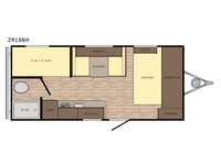 Zinger Z1 Series Lite ZR18BH Floorplan