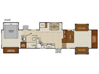 Phoenix 370FE Floorplan