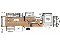 Sandpiper 372LOK Floorplan