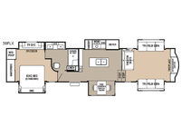 Cedar Creek Hathaway Edition 38FLX Floorplan