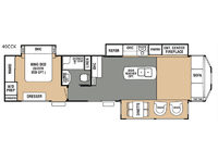 Cedar Creek Cottage 40CCK Floorplan