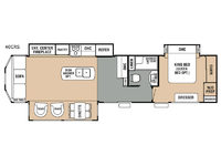 Cedar Creek Cottage 40CRS Floorplan