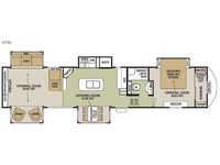 Cedar Creek Silverback 37RL Floorplan