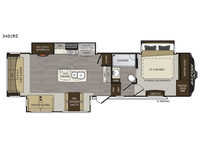 Alpine 3401RS Floorplan Image
