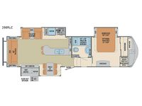 Columbus Compass 298RLC Floorplan Image