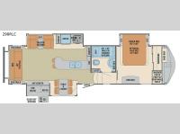 Columbus Compass 298RLC Floorplan