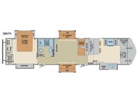 Columbus F386FK Floorplan